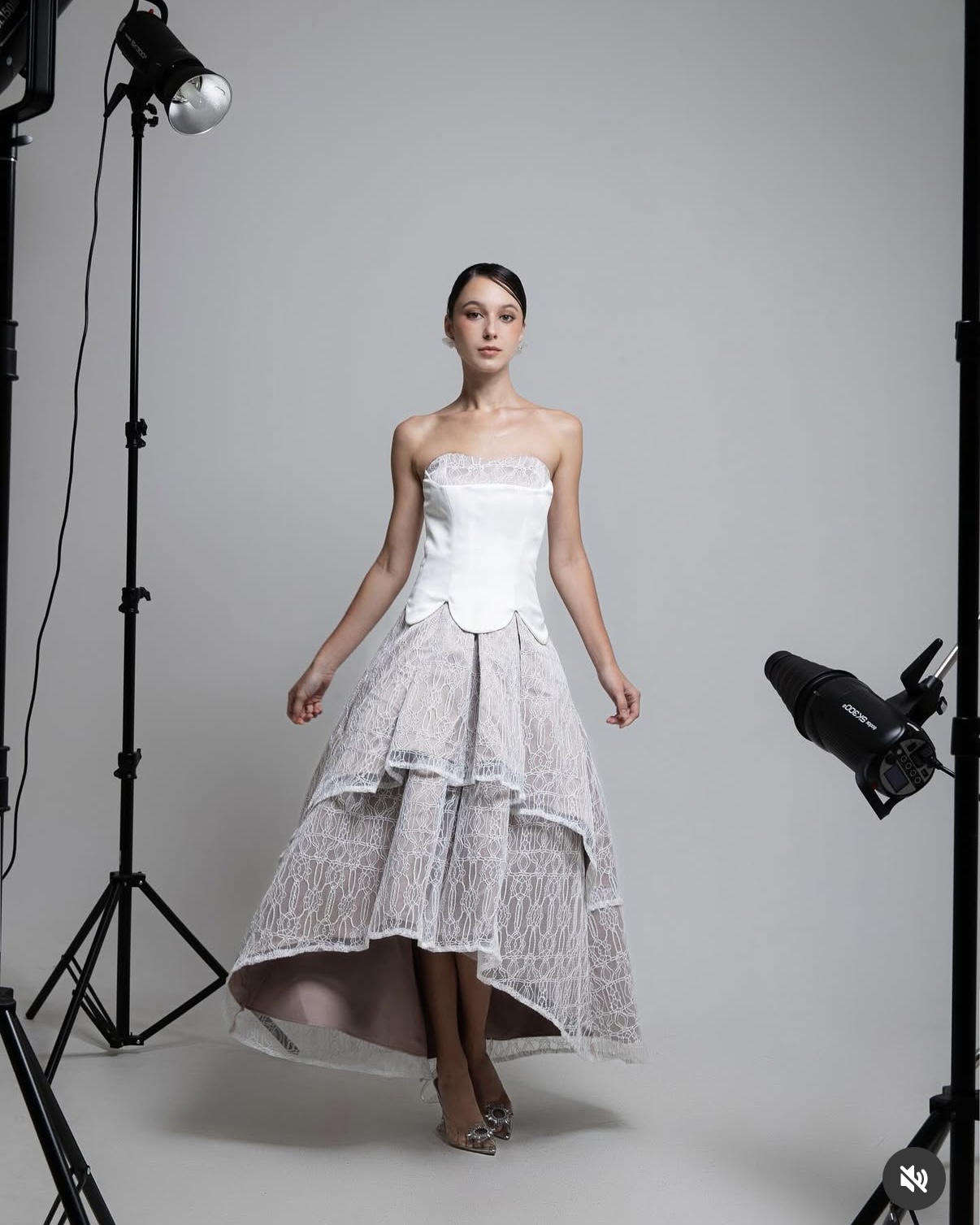 Elsie dress in White