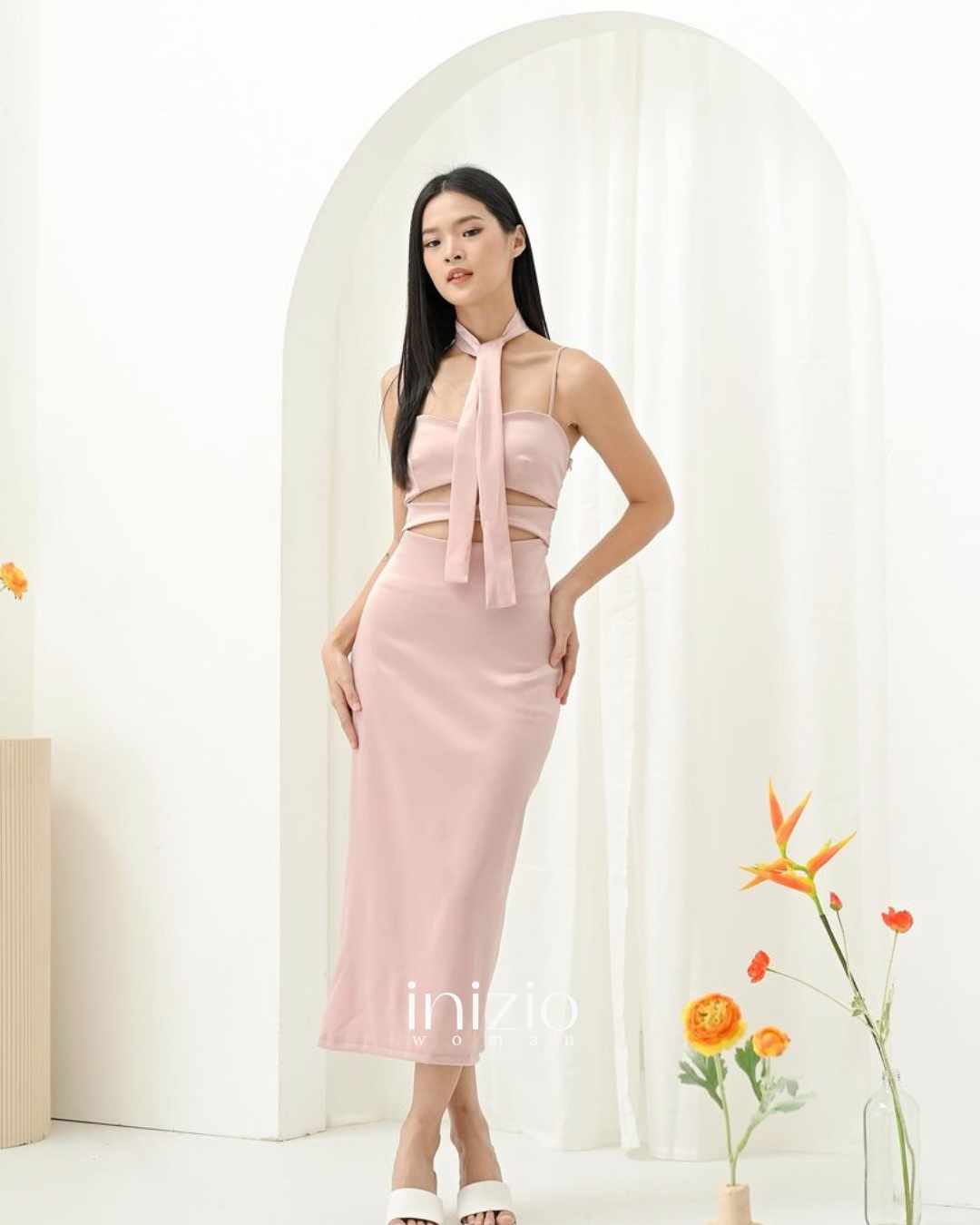Bora dress in Pink