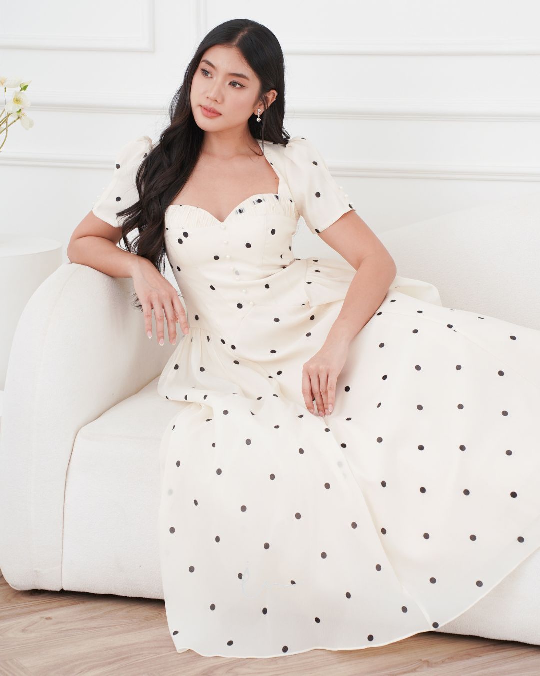 Claudi Polka dress