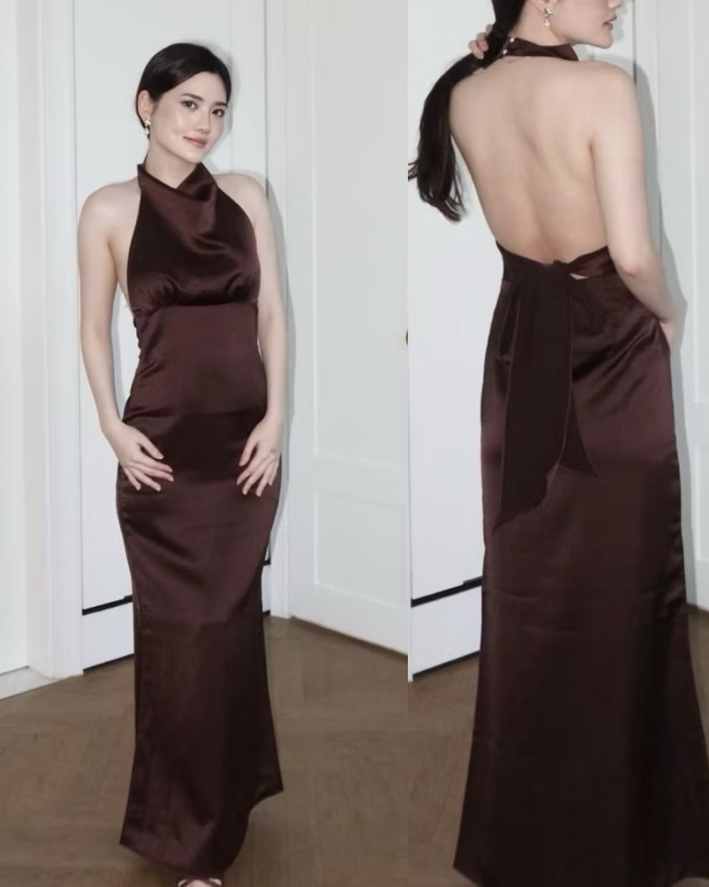 Diana backless dress