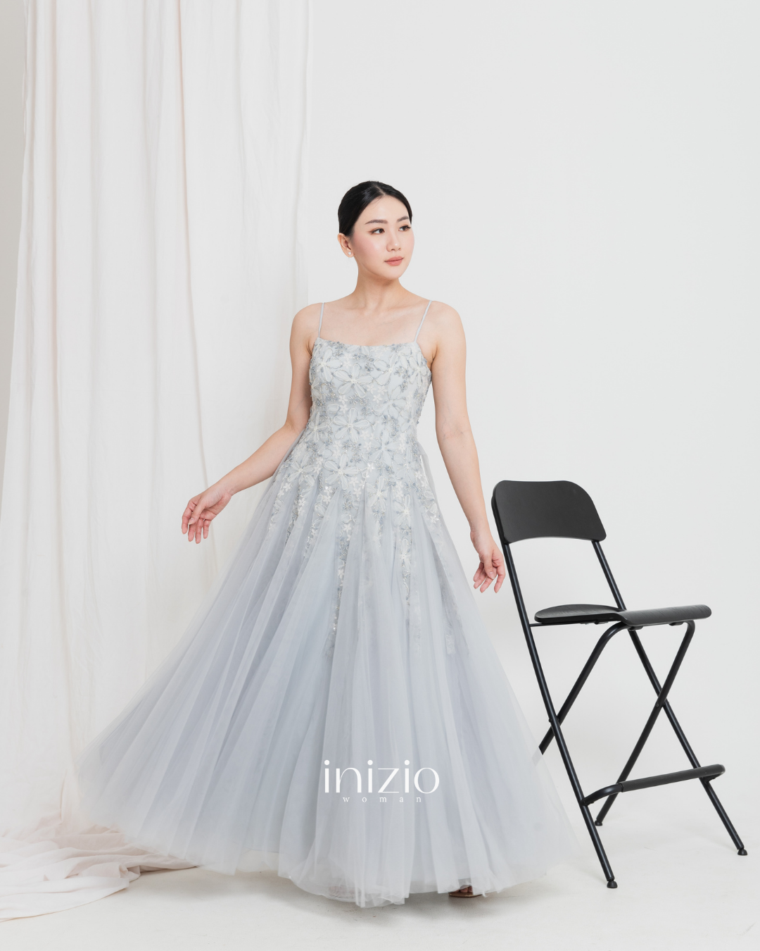 Velena dress in Grey