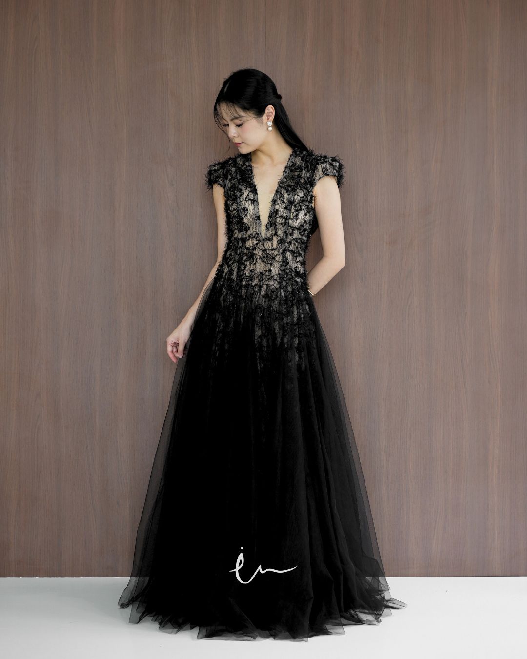 Charlotte Black Gown