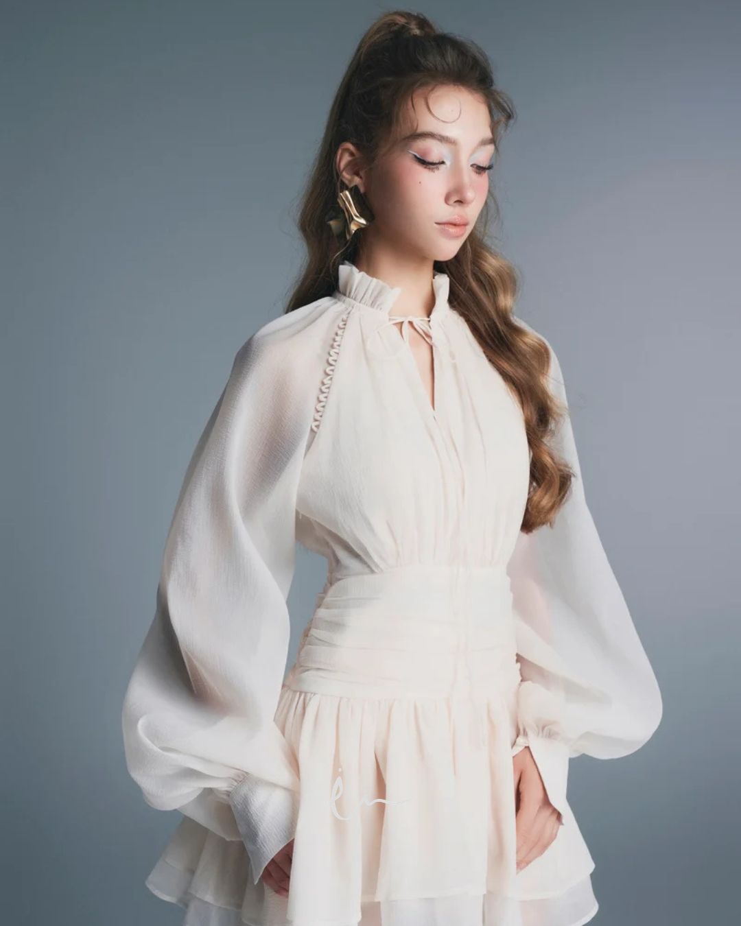 Jole Long sleeve Mini dress