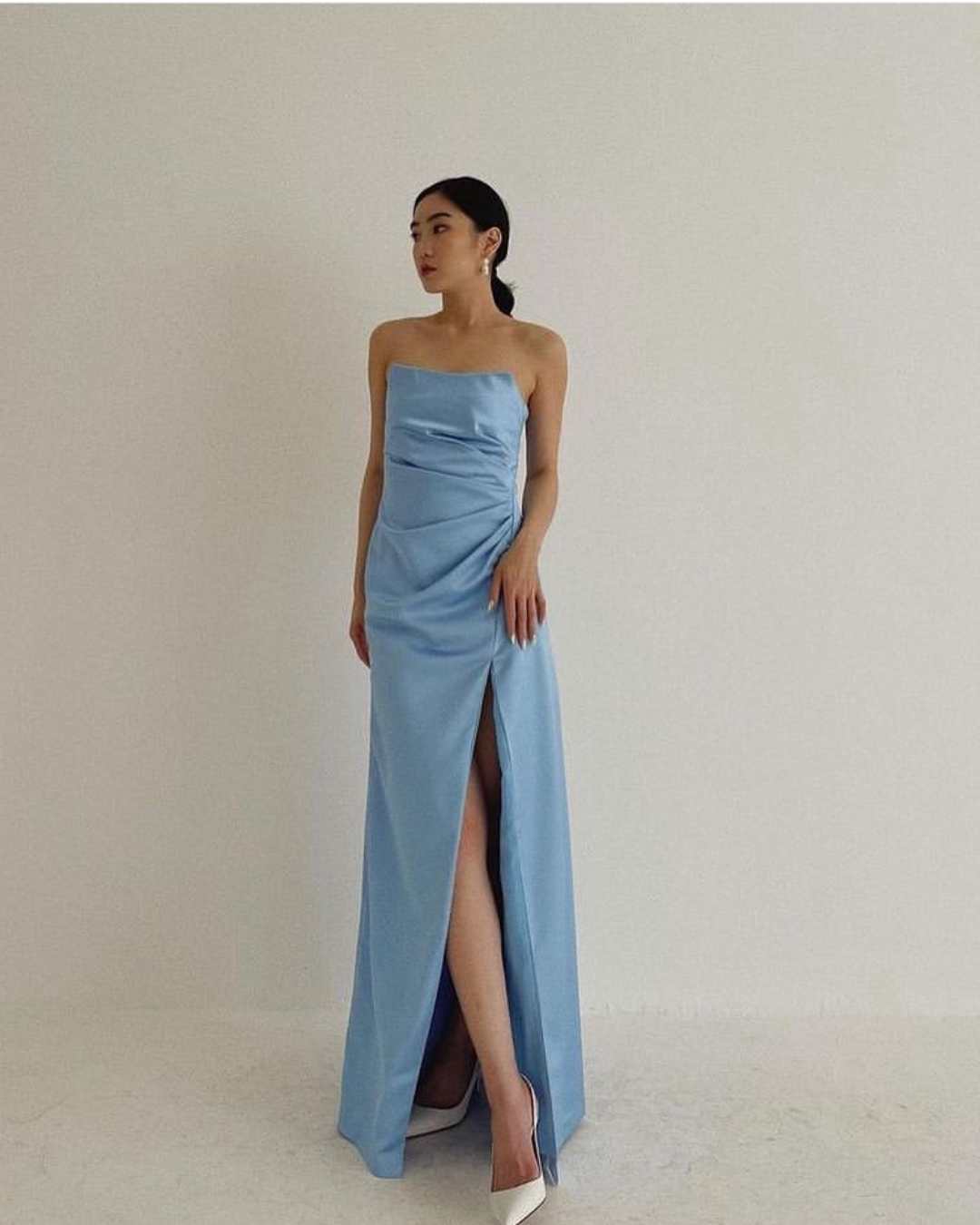 Lynn Strapless dress