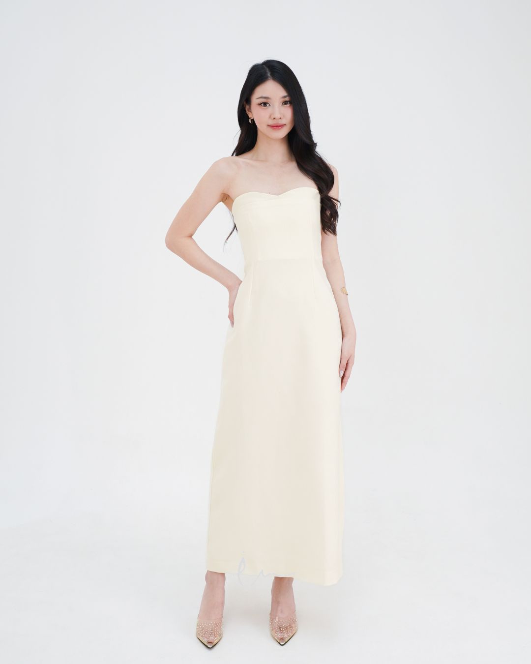 Anna Strapless dress