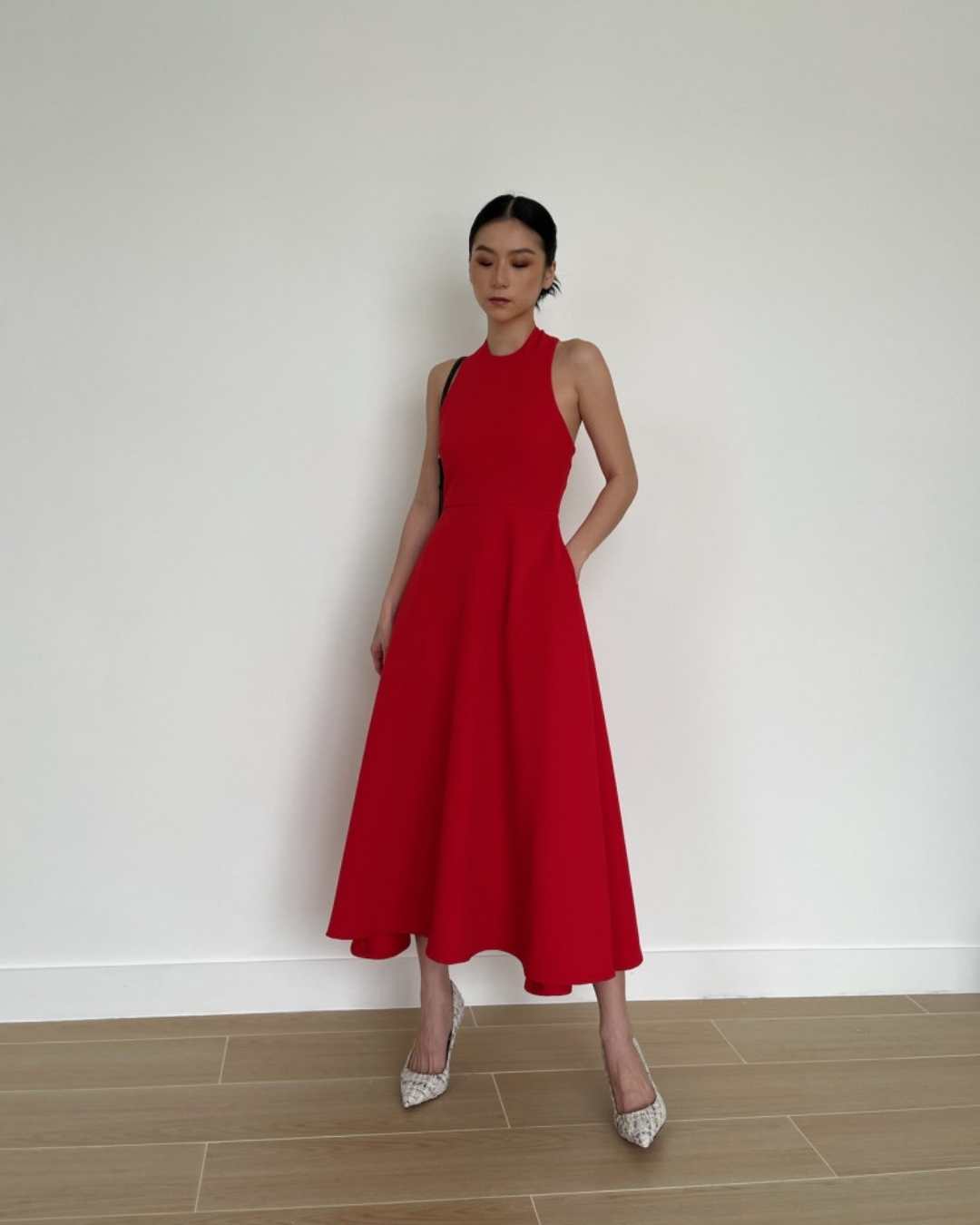 Janet Backless dress