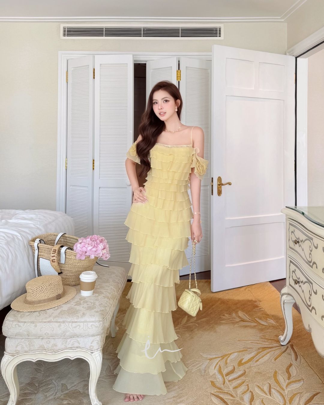 Vania Yellow dress