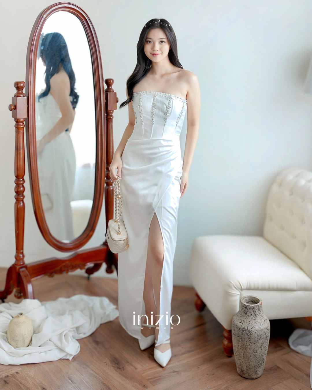 Yara White dress