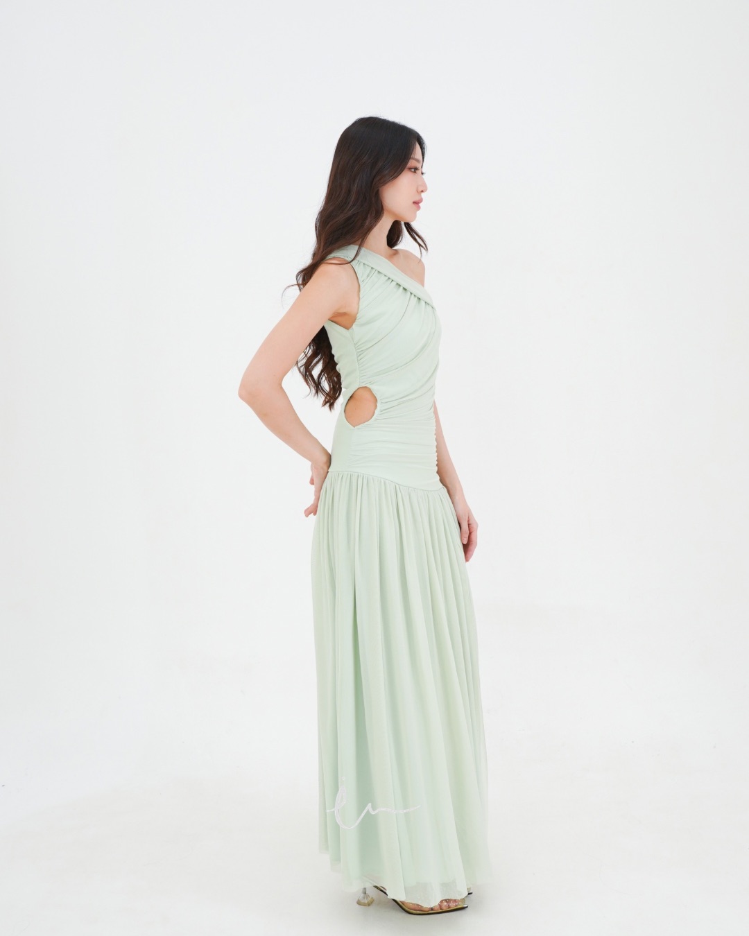 Fiora dress in Mint green