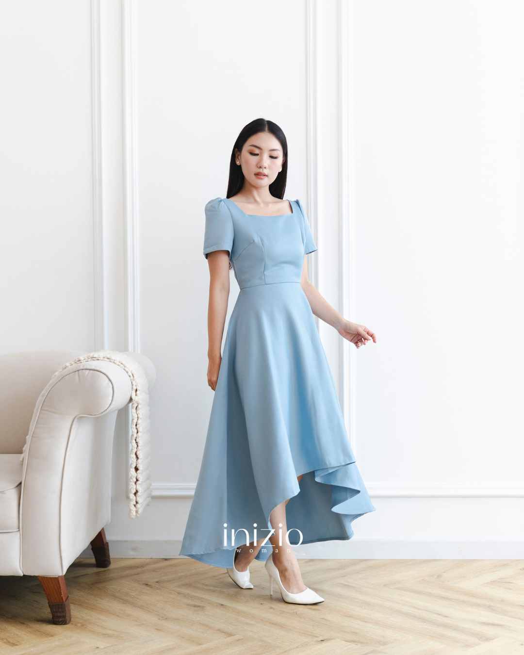 Tessa dress in Blue